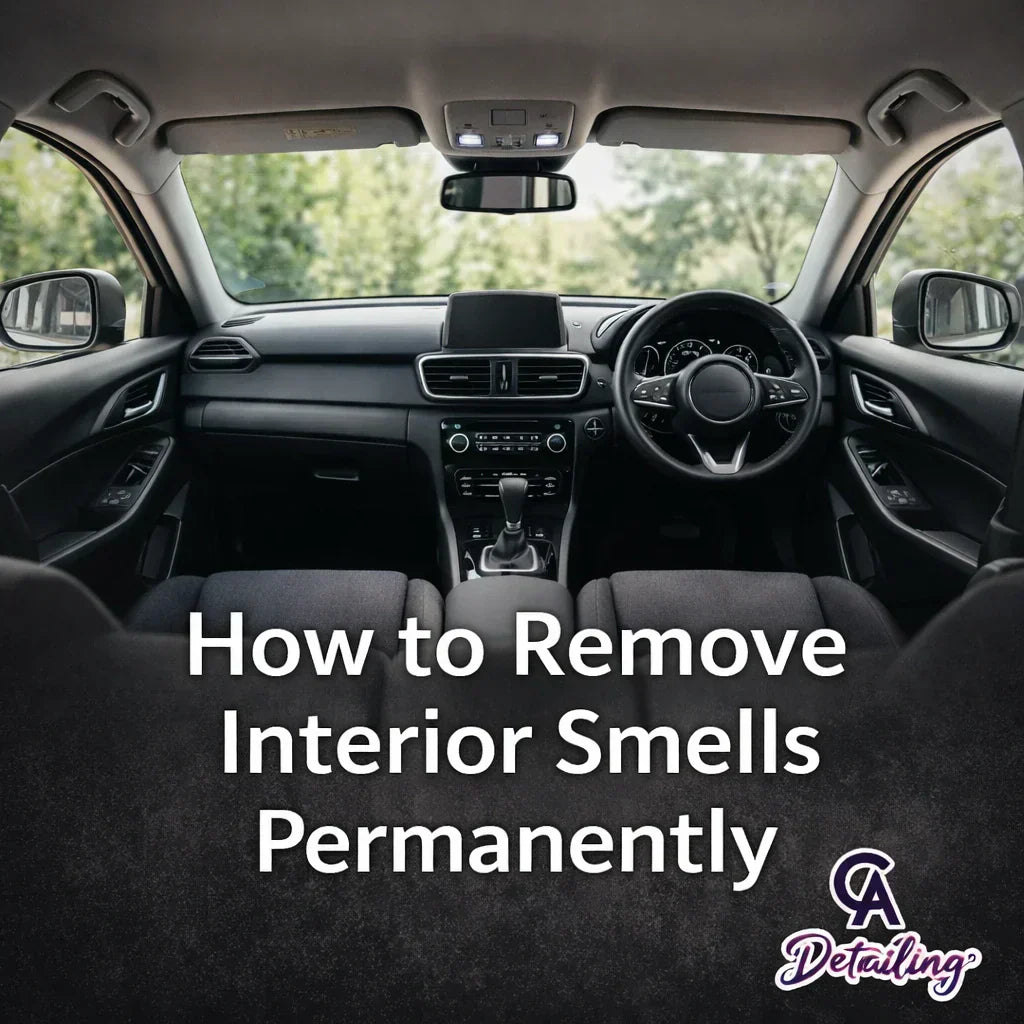 How to Remove Interior Smells Permanently – CA Detailing