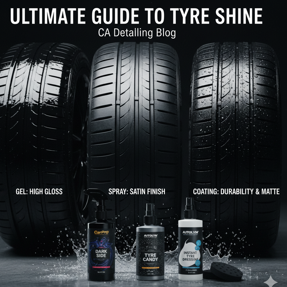 Ultimate Guide to Tyre Shine: Gel, Spray, or Coating - Which Gives the ...