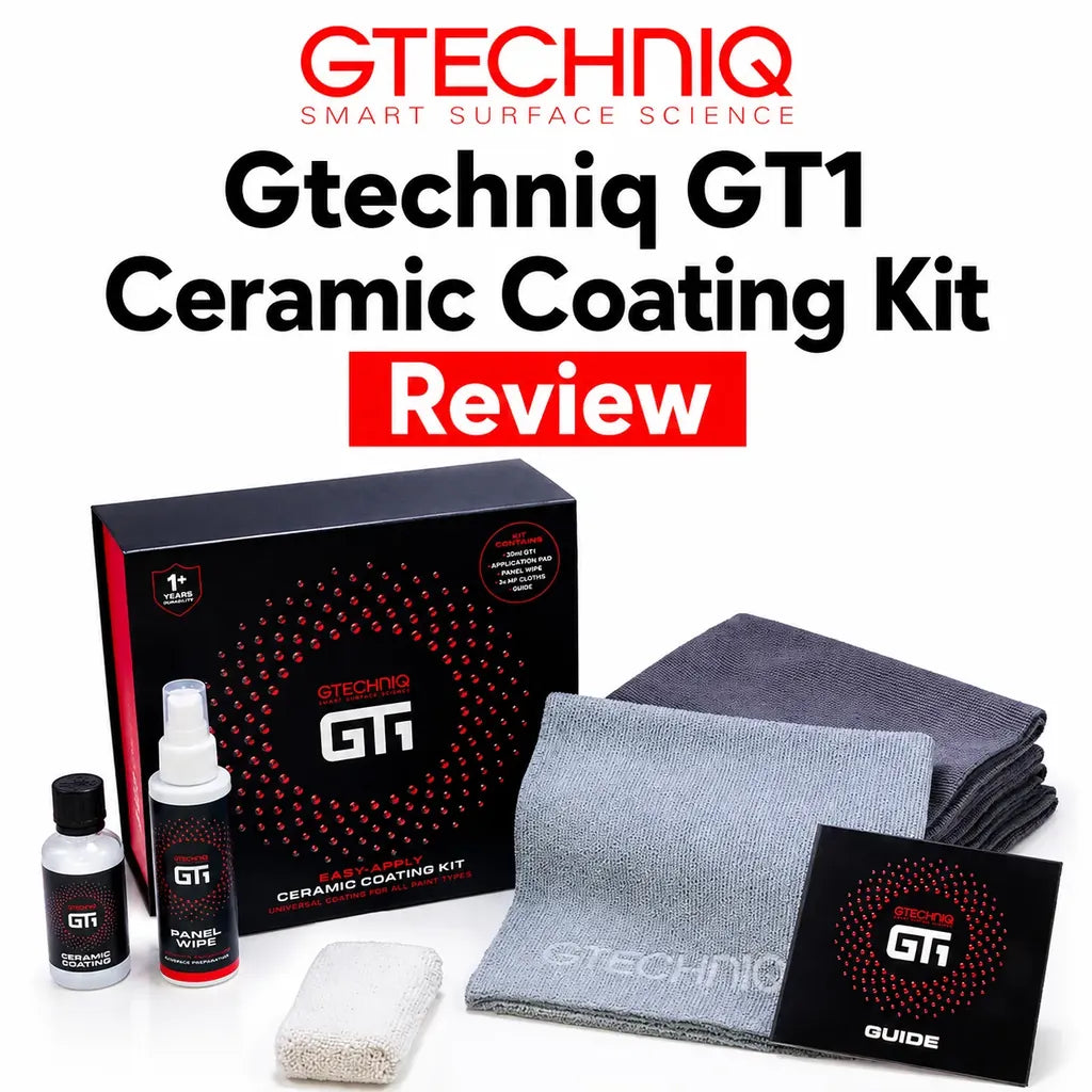 Gtechniq GT1 ceramic coating kit and its contents - CA Detailing