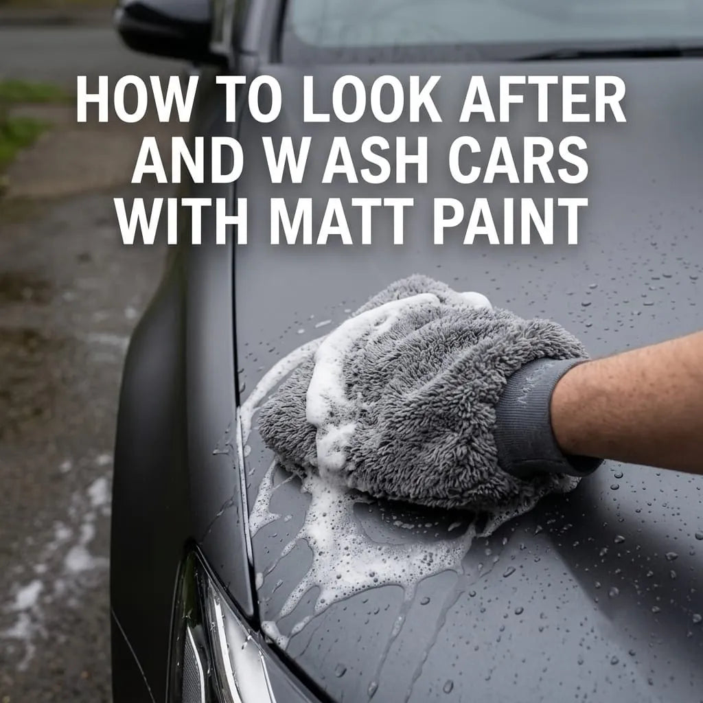 How to Wash and Look After Cars with Matt Paint
