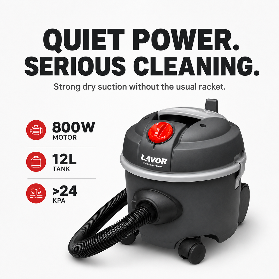 Lavor Silent 12L Dry Vacuum Cleaner