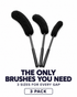 CAD Alloy Wheel Wool Brush Set (Pack of 3)