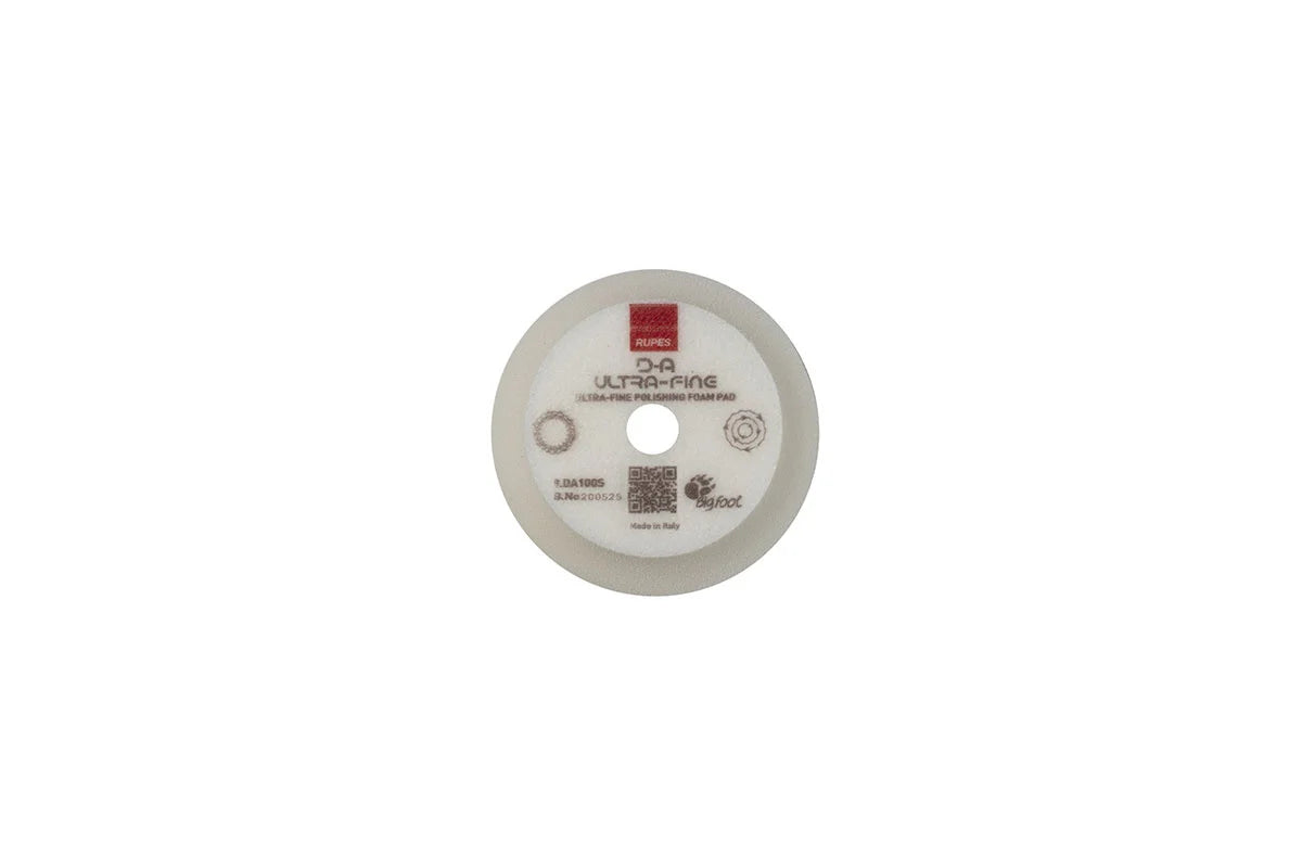 Rupes D-A Ultra Fine High Performance Foam Pad White