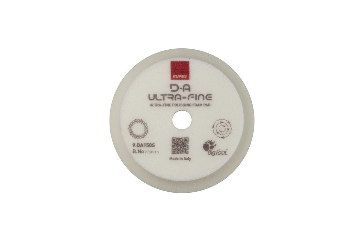 Rupes D-A Ultra Fine High Performance Foam Pad White