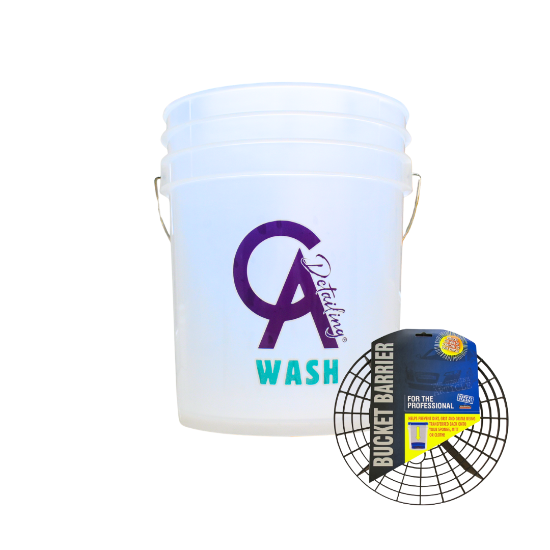 CAD Car Wash Buckets with Grit Guards