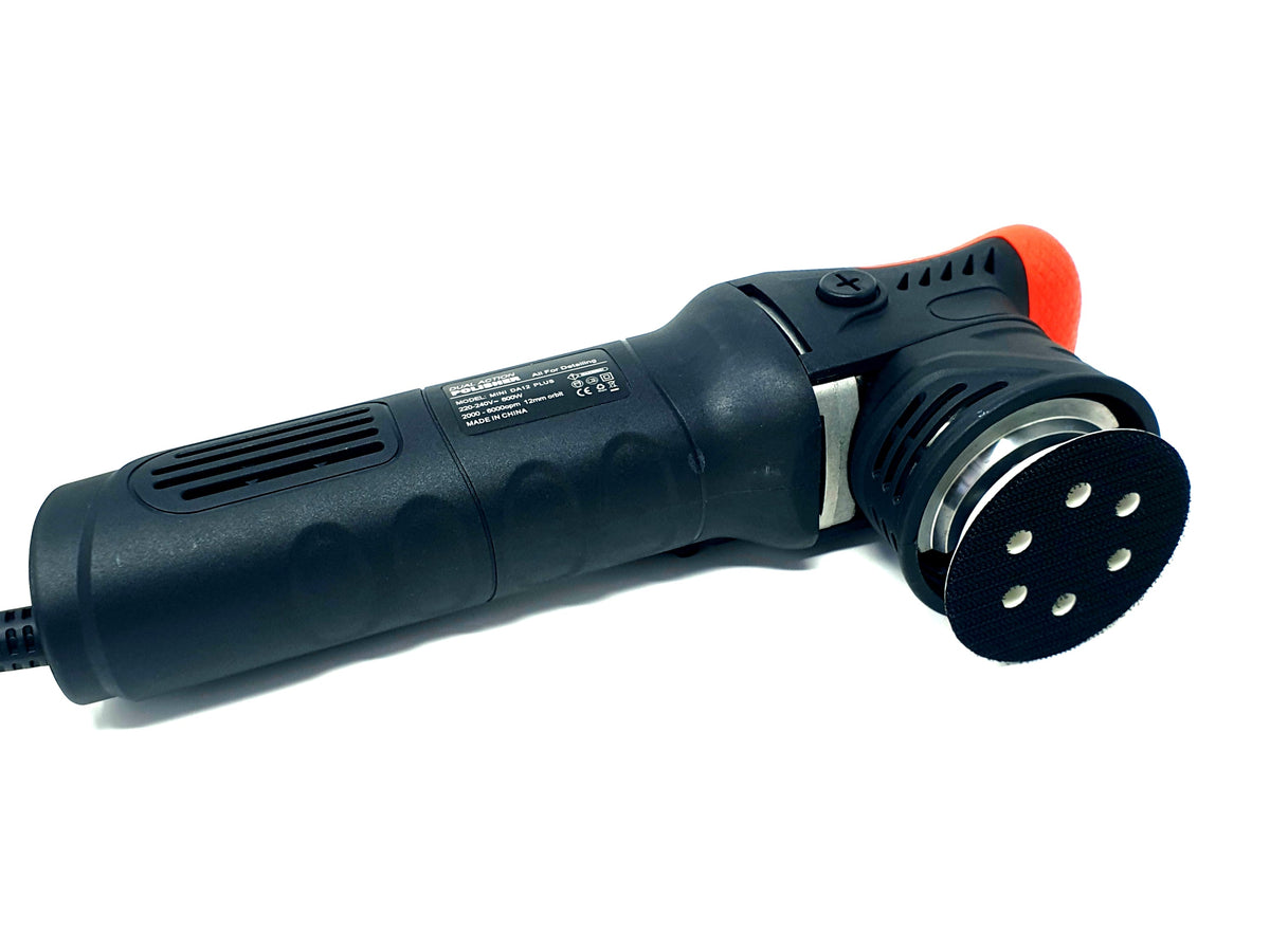 In2 DA12 Mini Dual Action Polisher spindle and backing plate mount