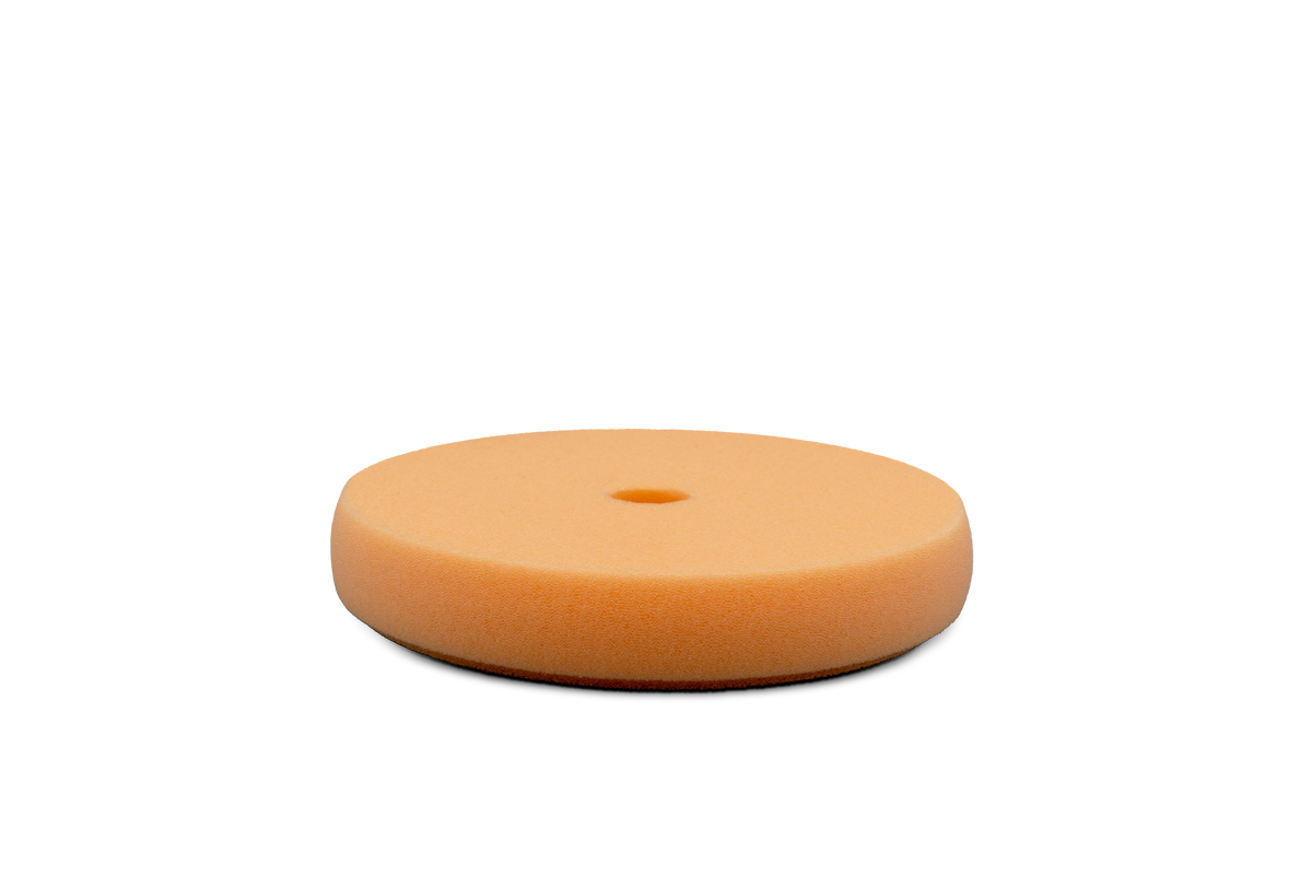 Orange Premium Polishing Pad 145mm front view 2