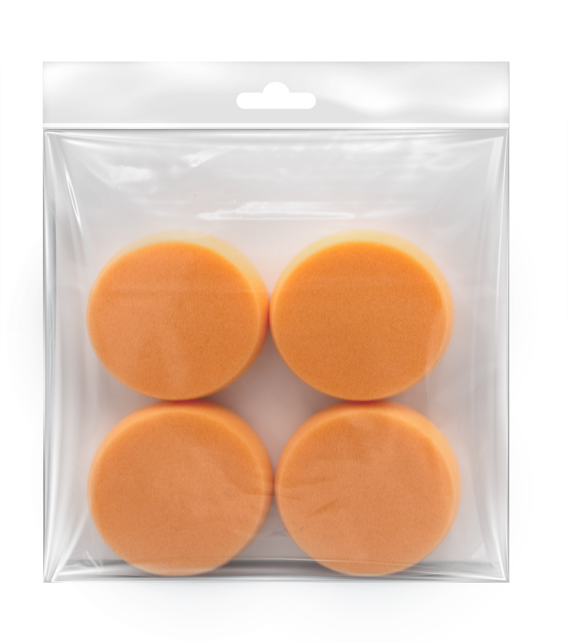 Orange Premium Polishing Pad 85mm 4-pack (Art. 202584)