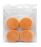 Orange Premium Polishing Pad 85mm 4-pack (Art. 202584)