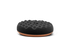 Black SOFTouch Waffle Finishing Pad 145mm front view 2