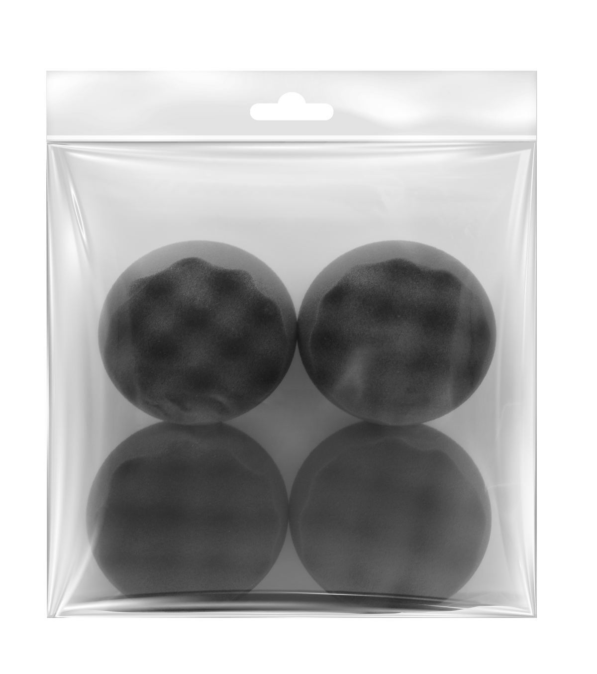 Black SOFTouch Waffle Finishing Pad 90mm 4-pack (Art. 203584)