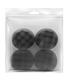 Black SOFTouch Waffle Finishing Pad 90mm 4-pack (Art. 203584)