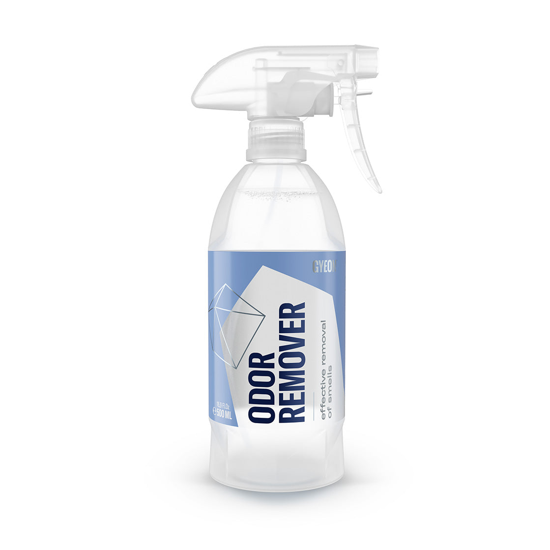 Gyeon Q2M OdorRemover 500ml car interior odour eliminator spray — front label