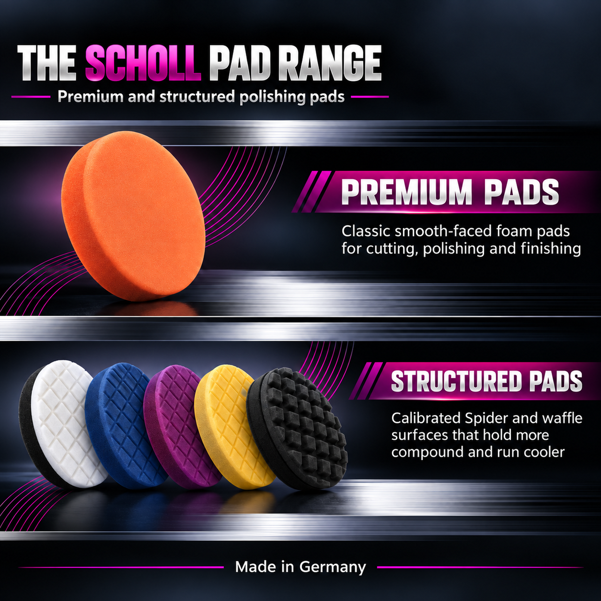 THE SCHOLL PAD RANGE - Scholl Concepts