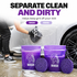 CAD Car Wash Buckets Sets