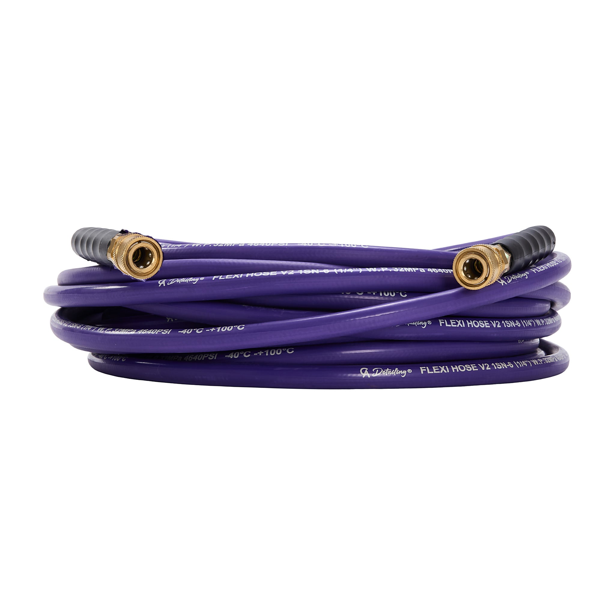 3/8" Quick Connect Heavy Duty FLEX Reinforced Rubber Replacement Hose for Kranzle