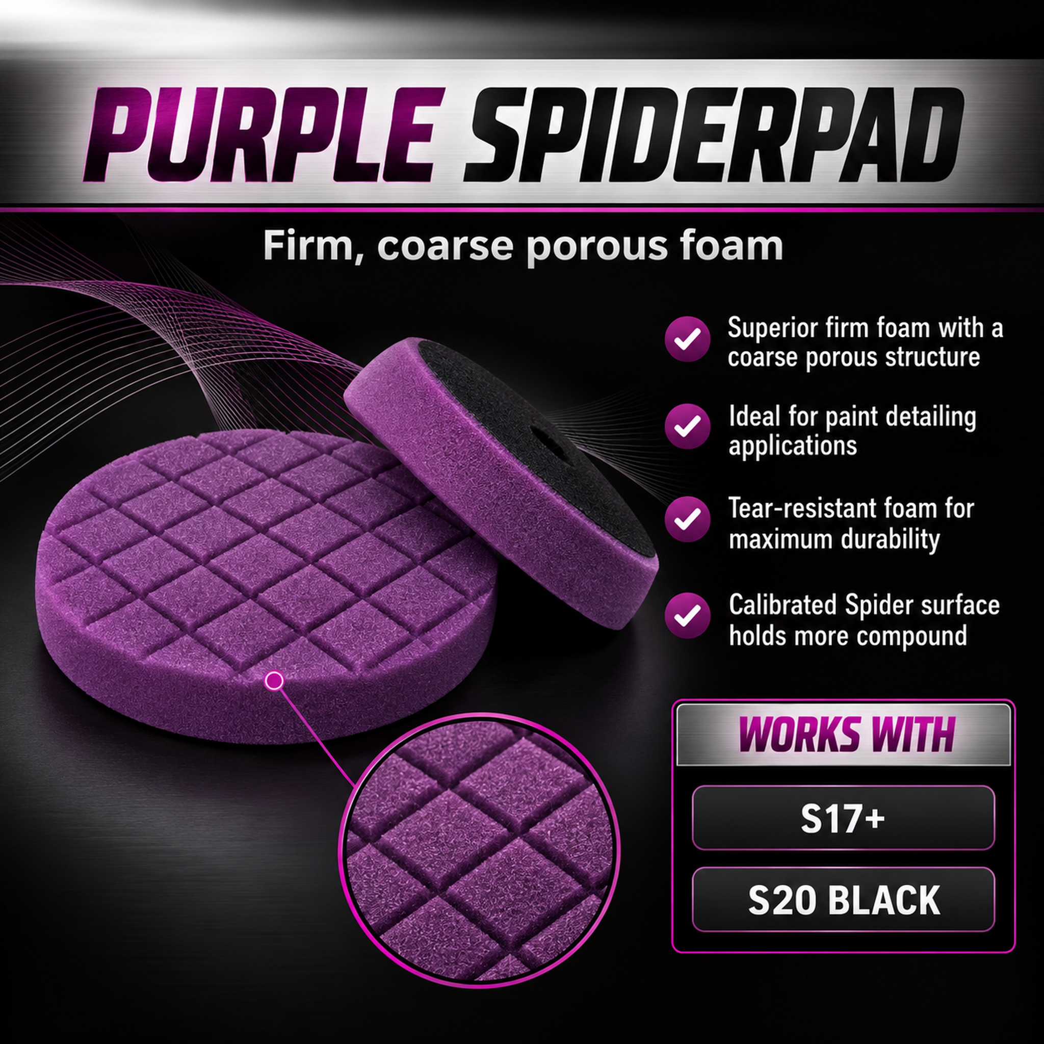 PURPLE SPIDERPAD - Scholl Concepts