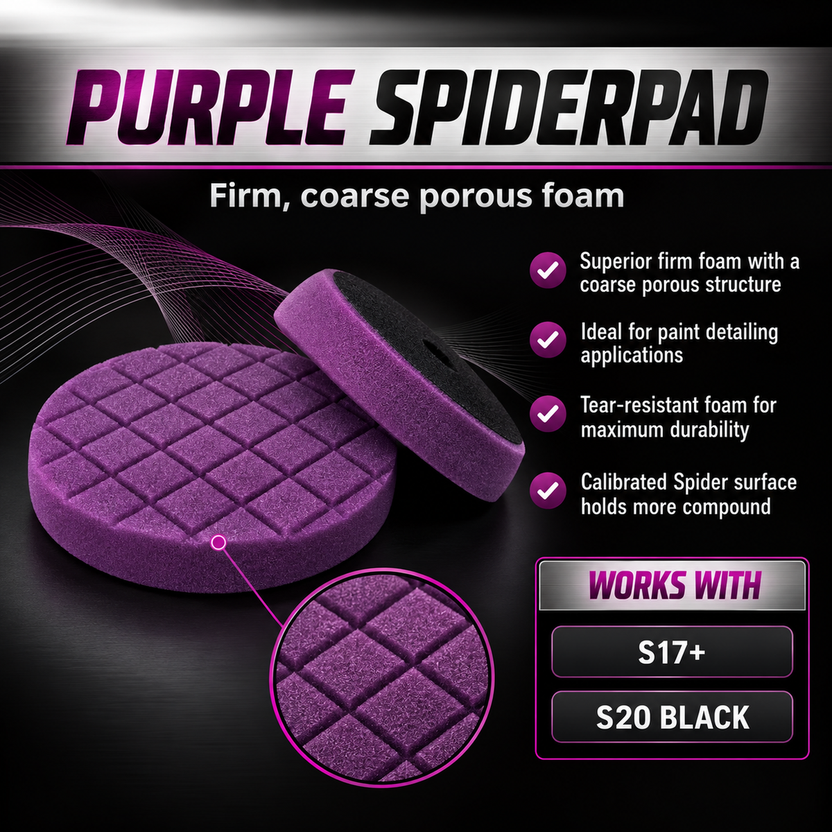PURPLE SPIDERPAD - Scholl Concepts