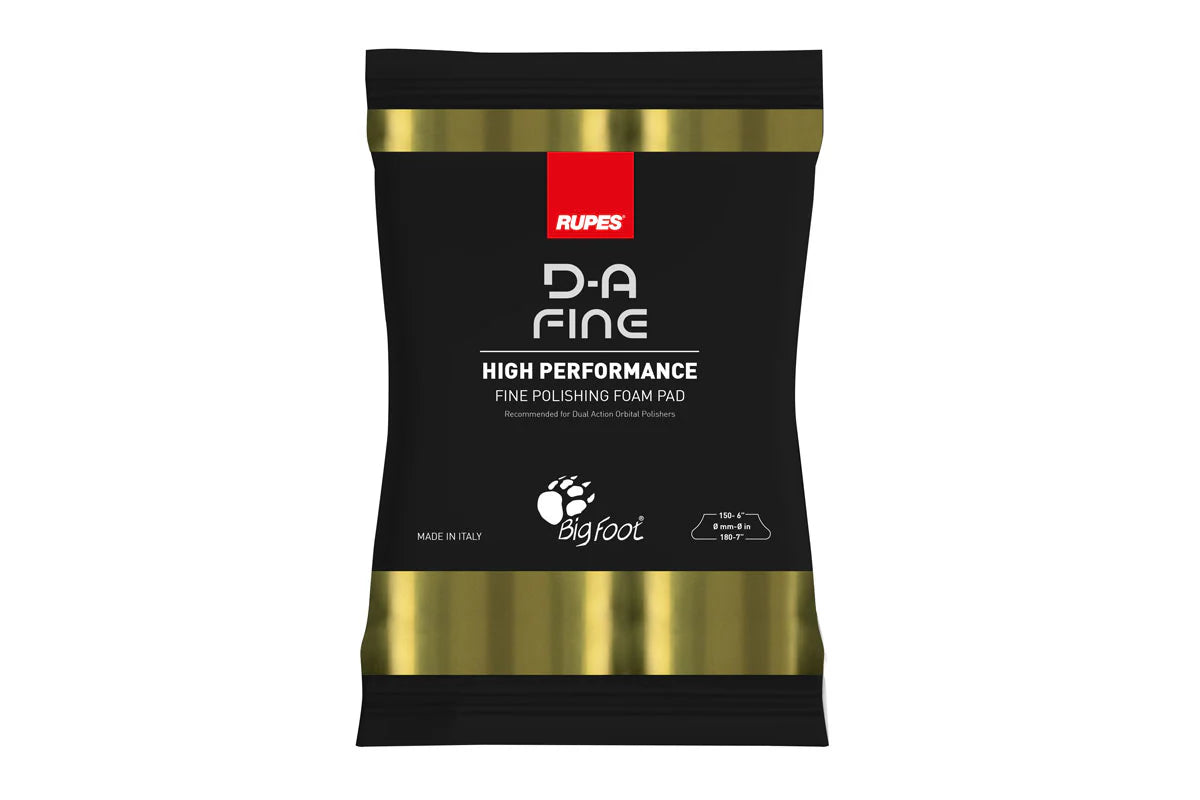 Rupes D-A Fine High Performance Foam Pad Yellow