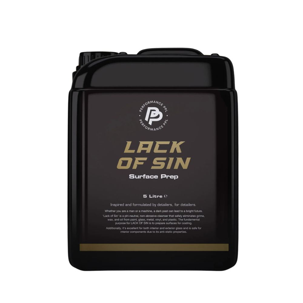 Performance PPL Lack of Sin Surface Prep