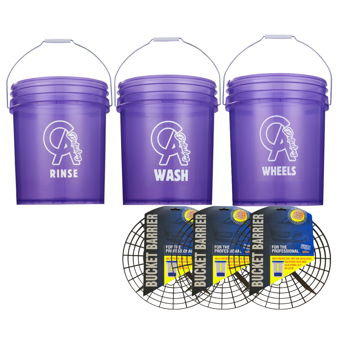 CAD Car Wash Buckets Sets