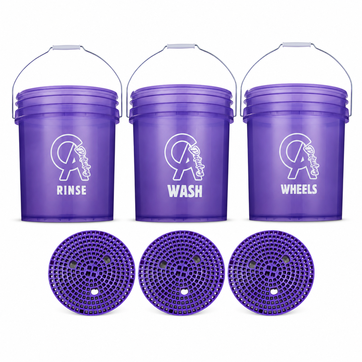 CAD Car Wash Buckets Sets