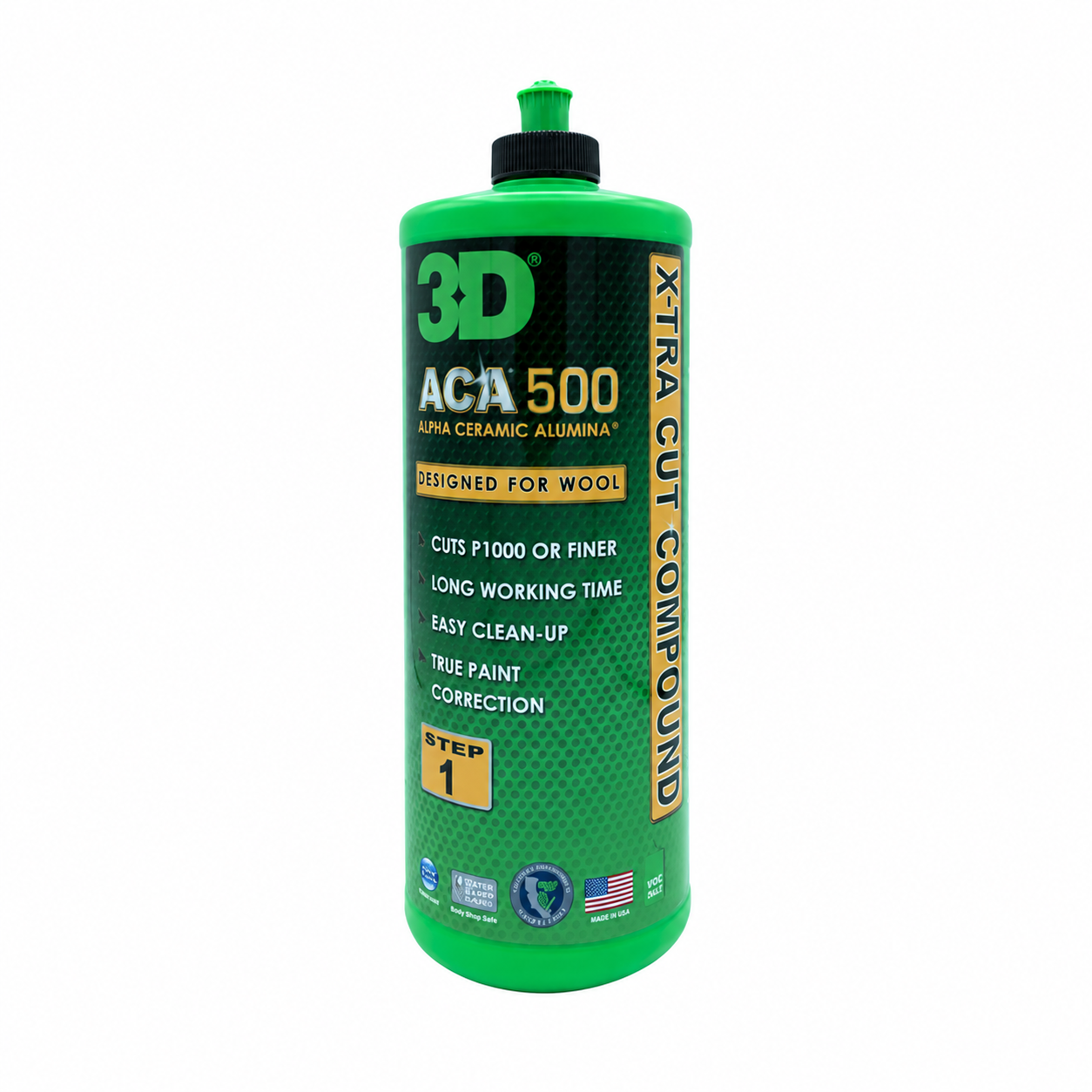 3D ACA 500 Xtra Cutting Polish Compound (Cuts P1000) — What am I buying?