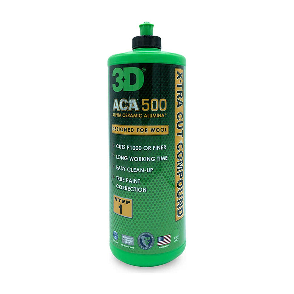 3D ACA 500 Xtra Cutting Polish Compound (Cuts P1000)