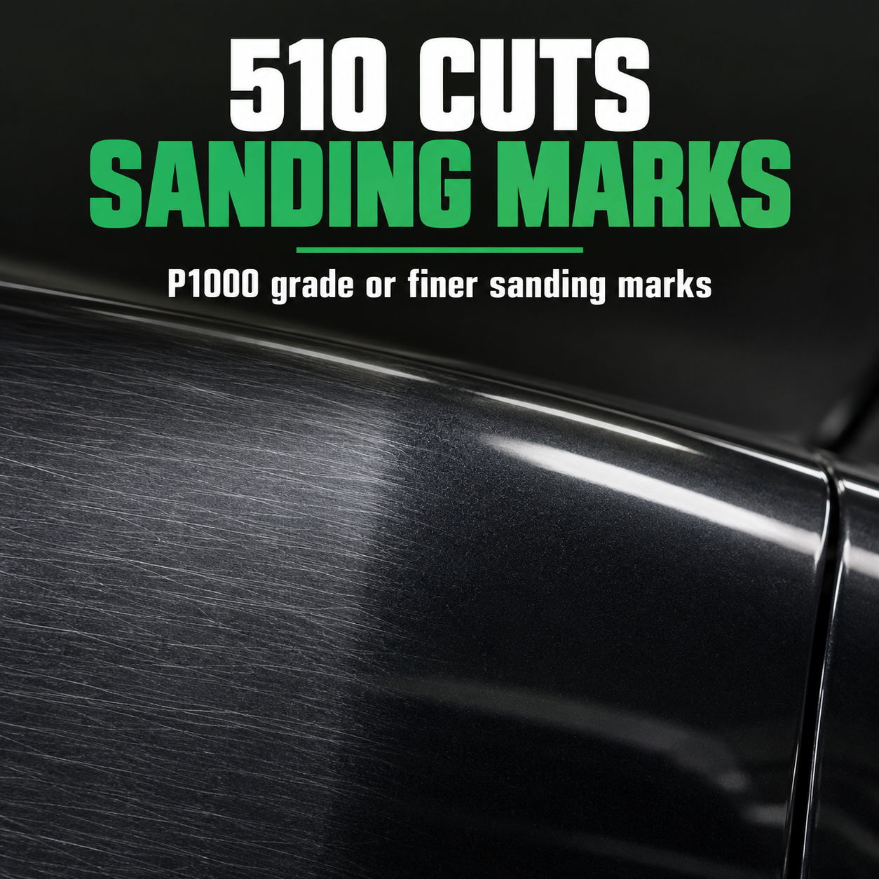 3D ACA 510 Premium Cutting Compound (Cuts P1000) — What can it remove?