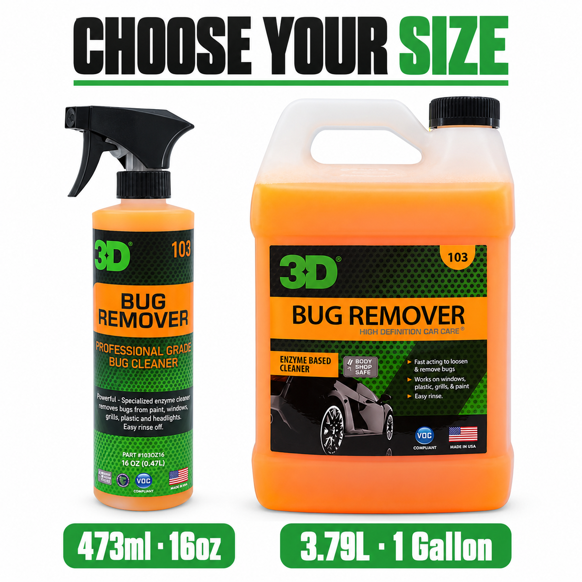 3D Bug Remover — Which size can I buy?