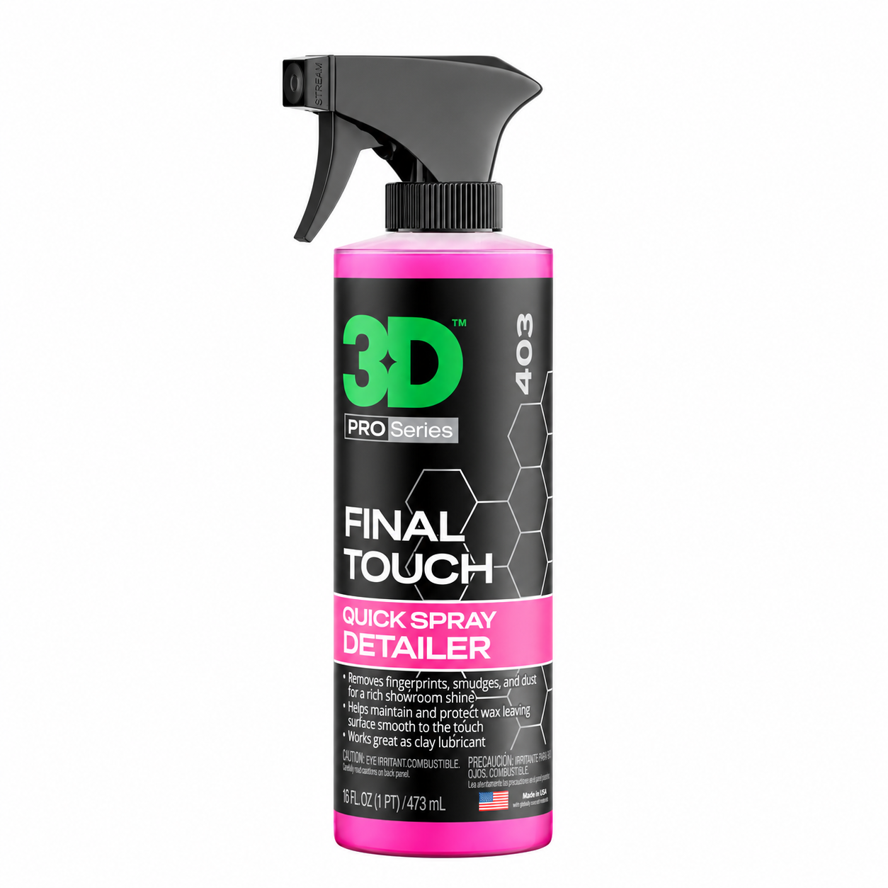 3D Final Touch - Quick Detailer Spray — What am I buying?