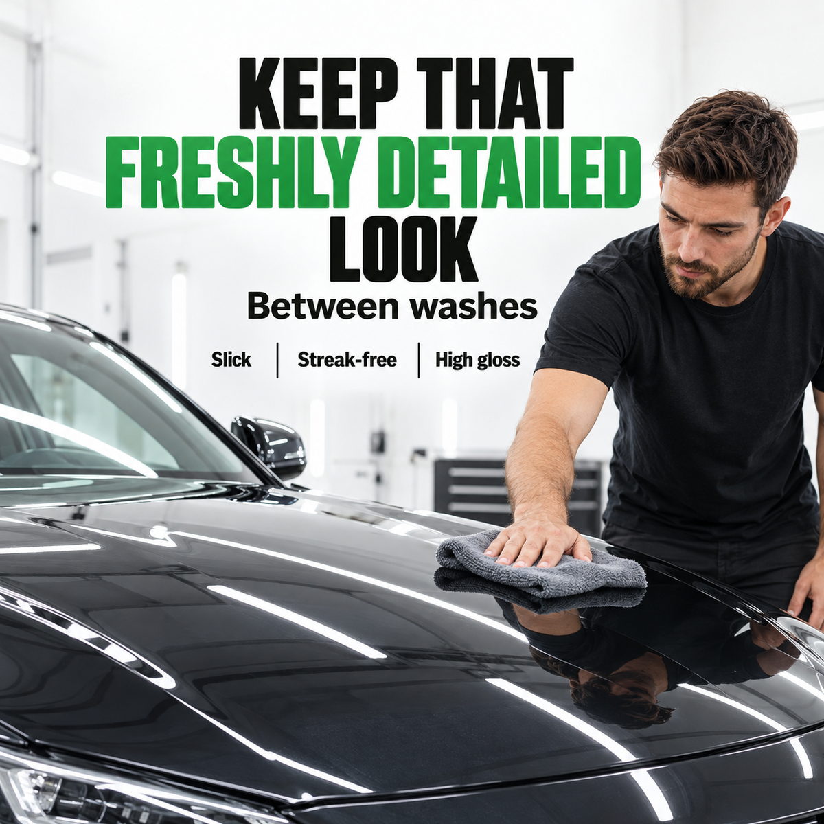 3D Final Touch - Quick Detailer Spray — What finish will it leave?