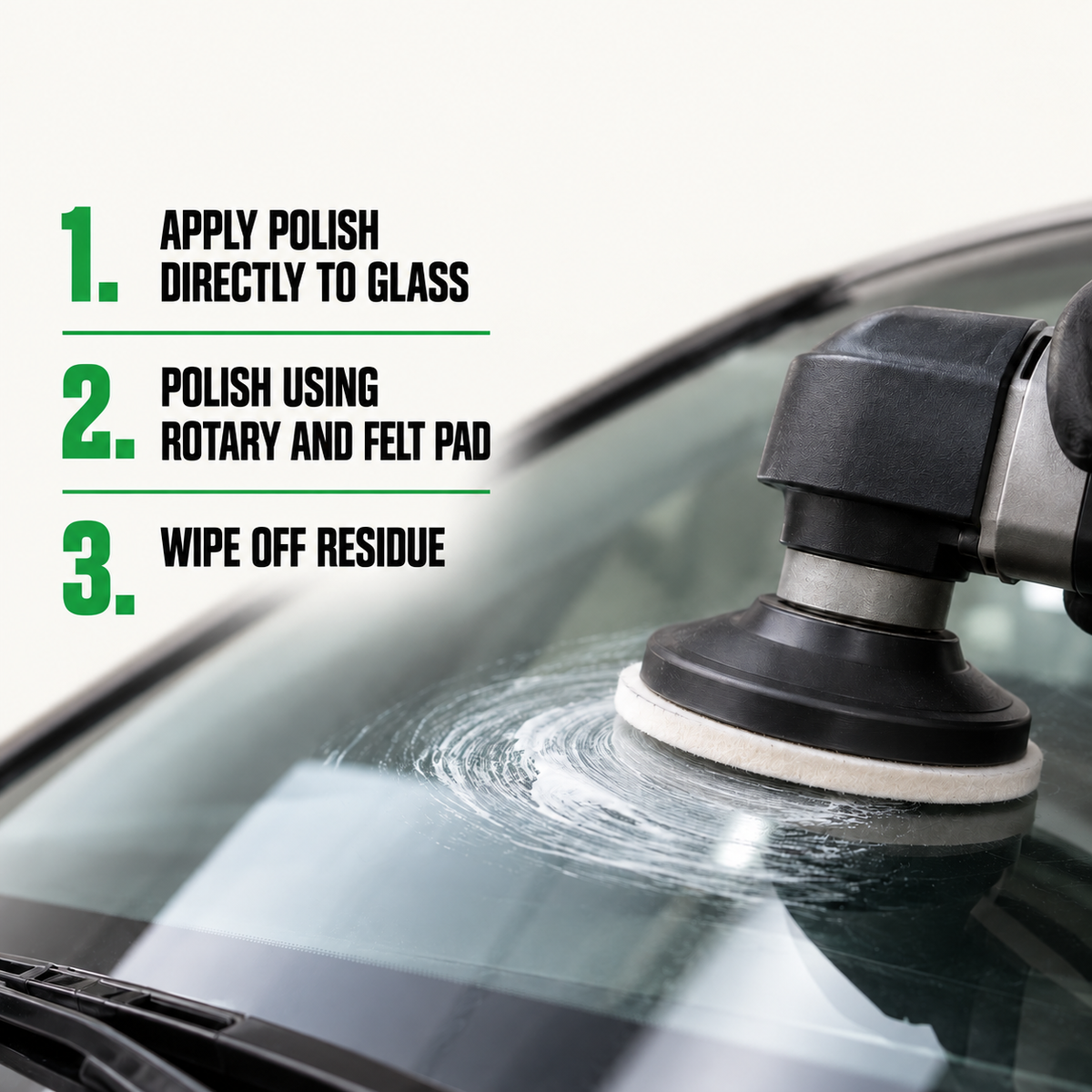 3D Glass Polish - 16oz (473ml) — How do I use it?