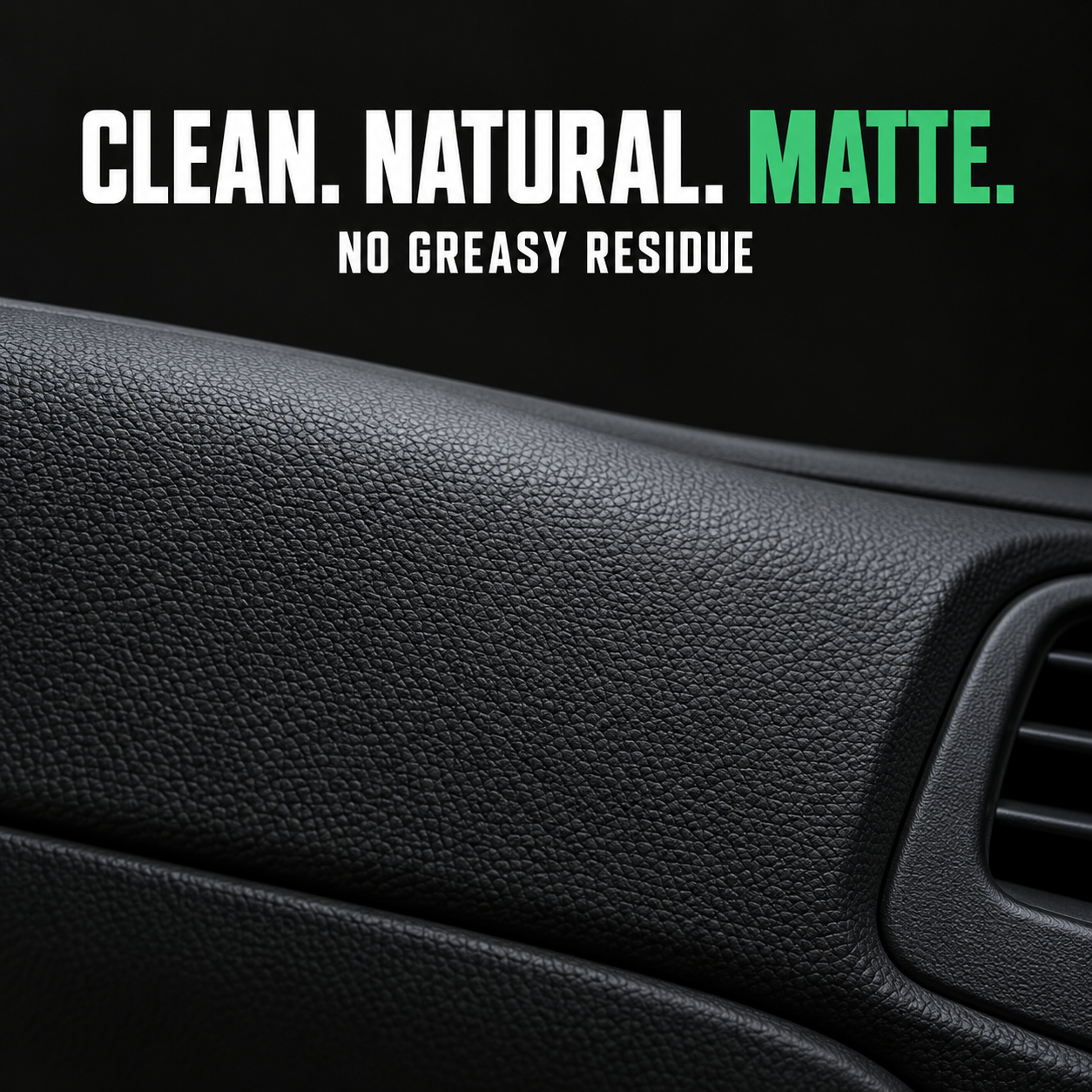 3D LVP Cleaner - Leather, Vinyl & Plastic Interior Cleaner — What finish remains?