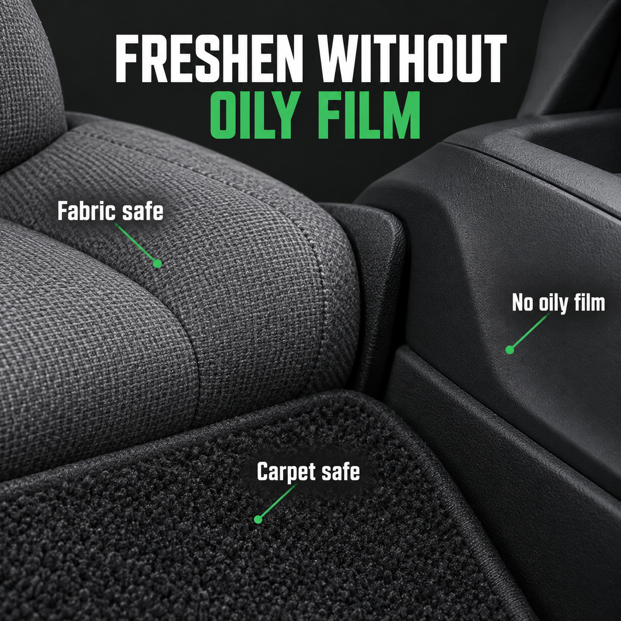 3D New Car Air Freshener — Is it suitable for interior surfaces?