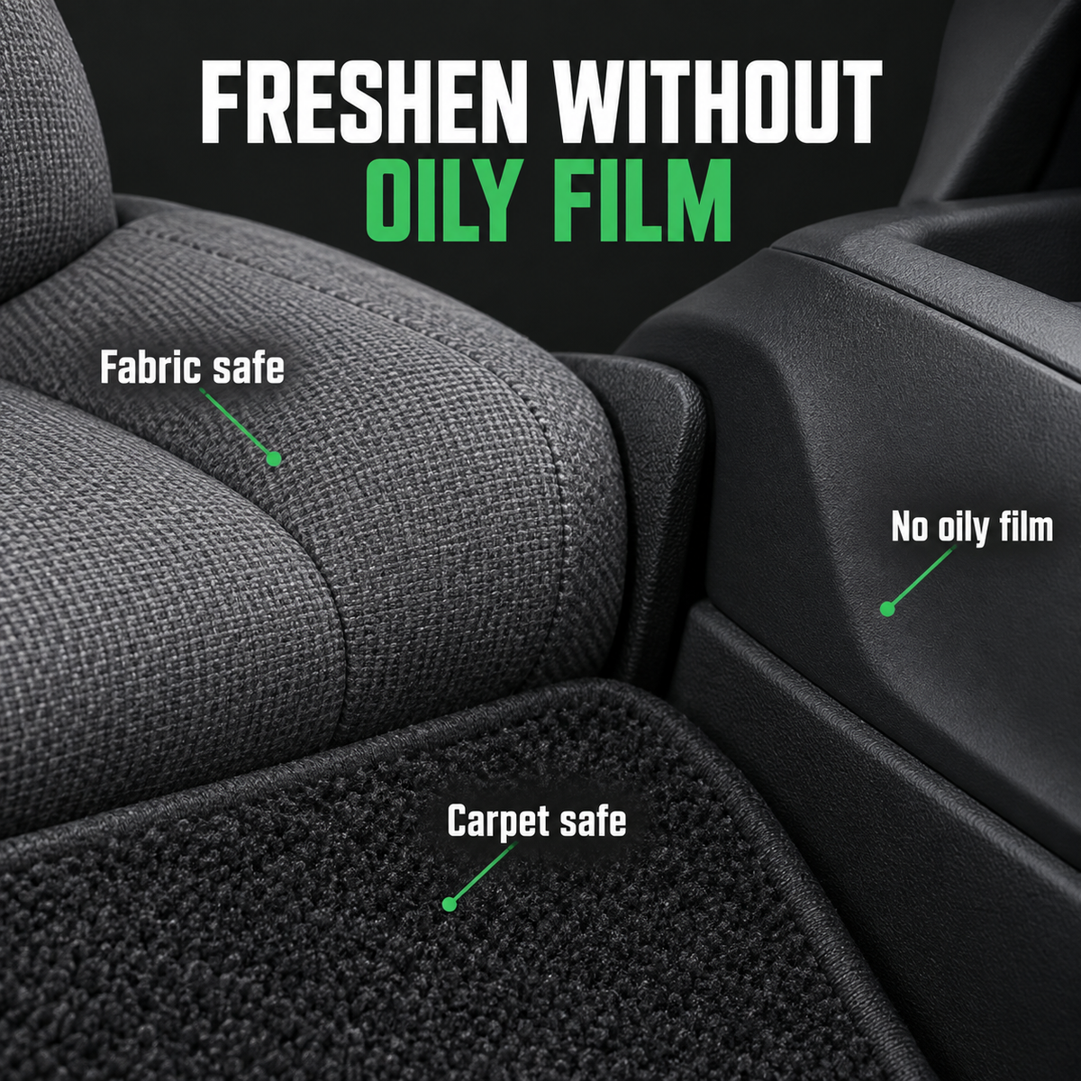 3D New Car Air Freshener — Is it suitable for interior surfaces?