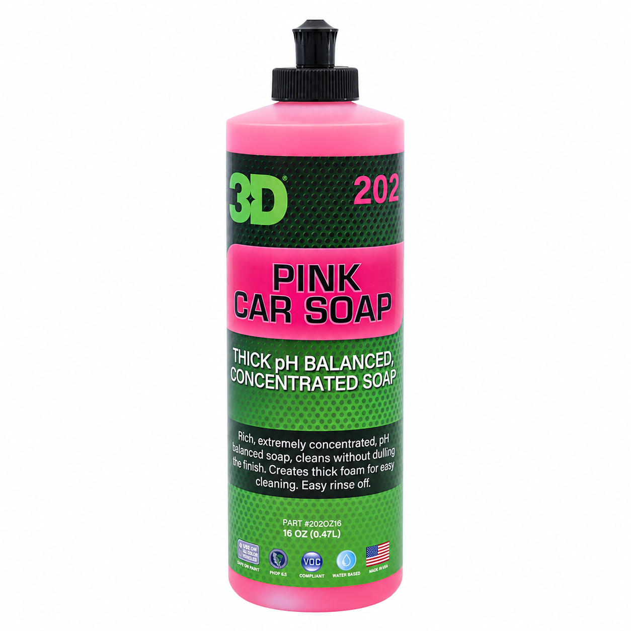3D Pink Car Soap - pH-Balanced Car Shampoo — What am I buying?