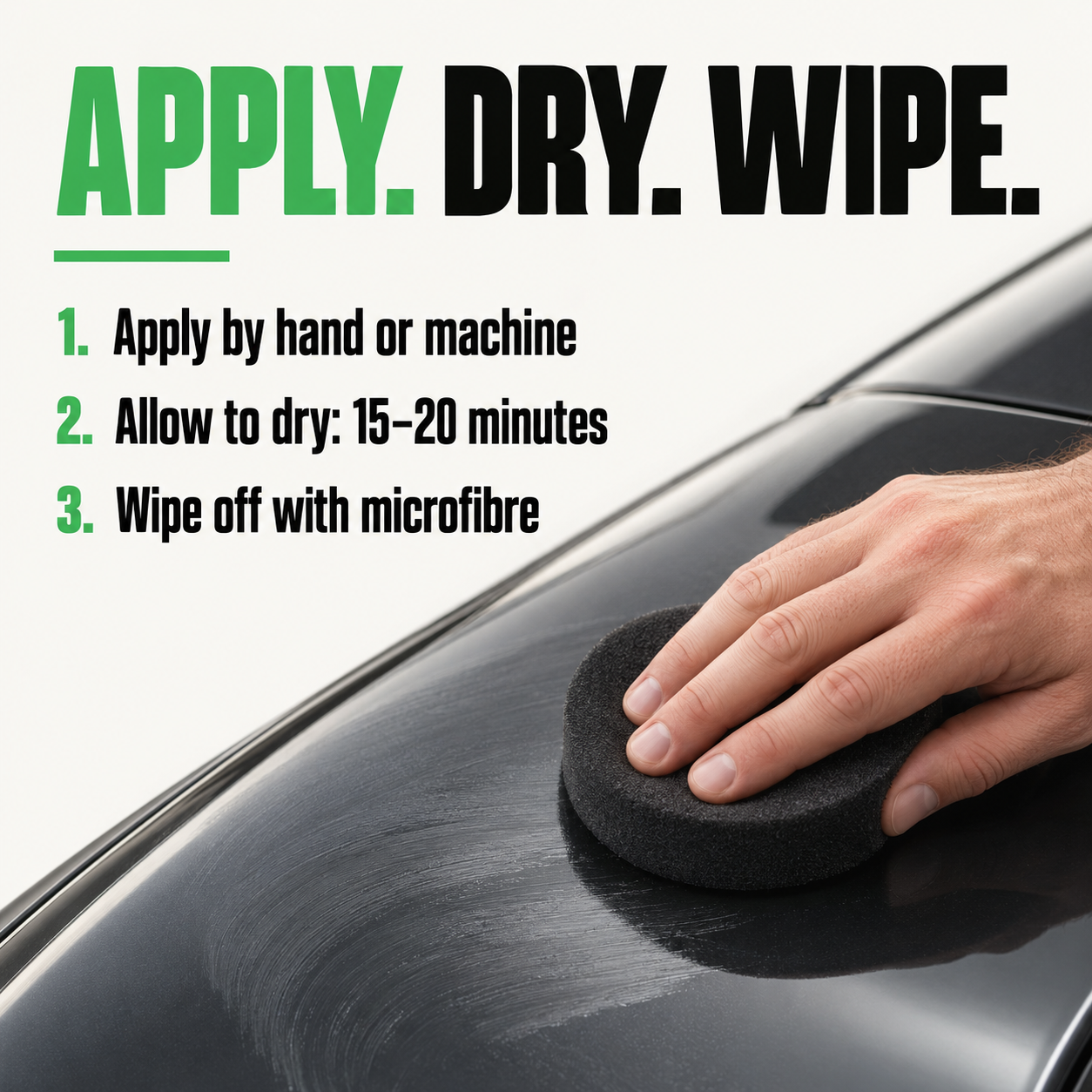 3D Poxy - Montan Butter Car Wax — How do I apply it?