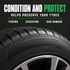 3D Tire Shine Wipe-On Tyre Dressing 473ml — What does it protect against?