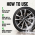 3D Wheel Kleen - All Wheel & Tyre Cleaner — How do I use it?