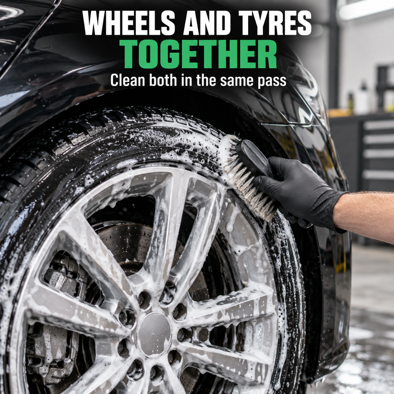 3D Wheel Kleen - All Wheel & Tyre Cleaner — Can it clean tyres too?