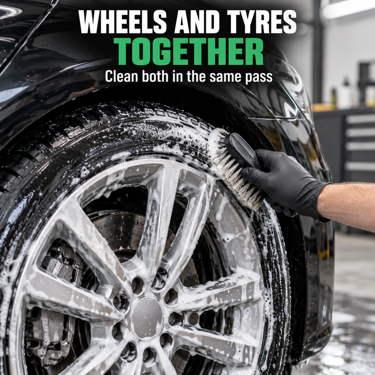 3D Wheel Kleen - All Wheel & Tyre Cleaner — Can it clean tyres too?