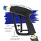 Short Stubby High Pressure washer Gun with Adapter & Nozzles