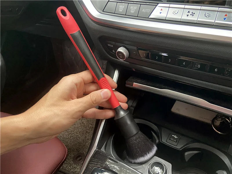 CAD Premium Soft Detailing Brush with Rubber Grip (2 Pack)