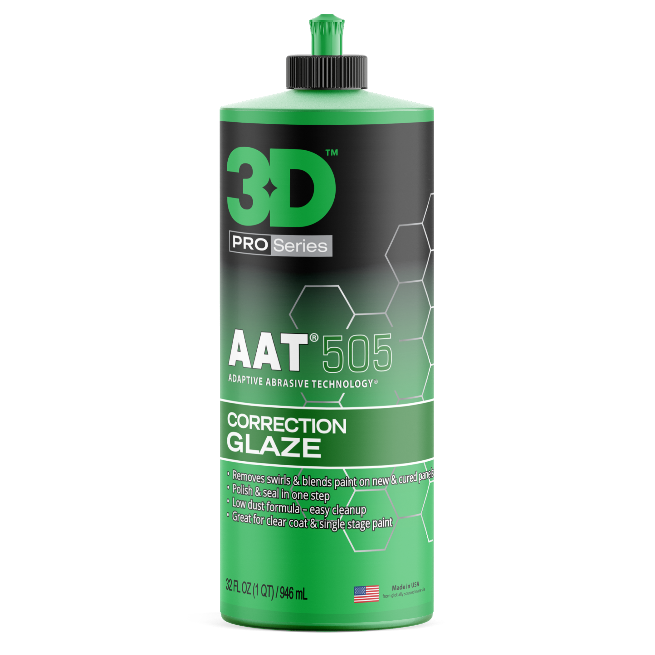 3D AAT 505 correction glaze 946ml 32oz bottle