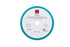 Rupes D-A Intermediate Foam Pad - Light Blue