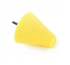ShineMate Foam Polishing Cone — Yellow Heavy Cutting foam grade