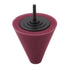 ShineMate Foam Polishing Cone — Maroon Cutting foam grade