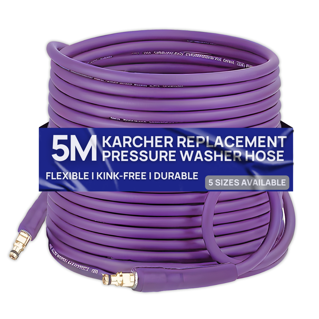 Karcher Reinforced Heavy Duty FLEXI Rubber Replacement Hose - K Series cadetailing