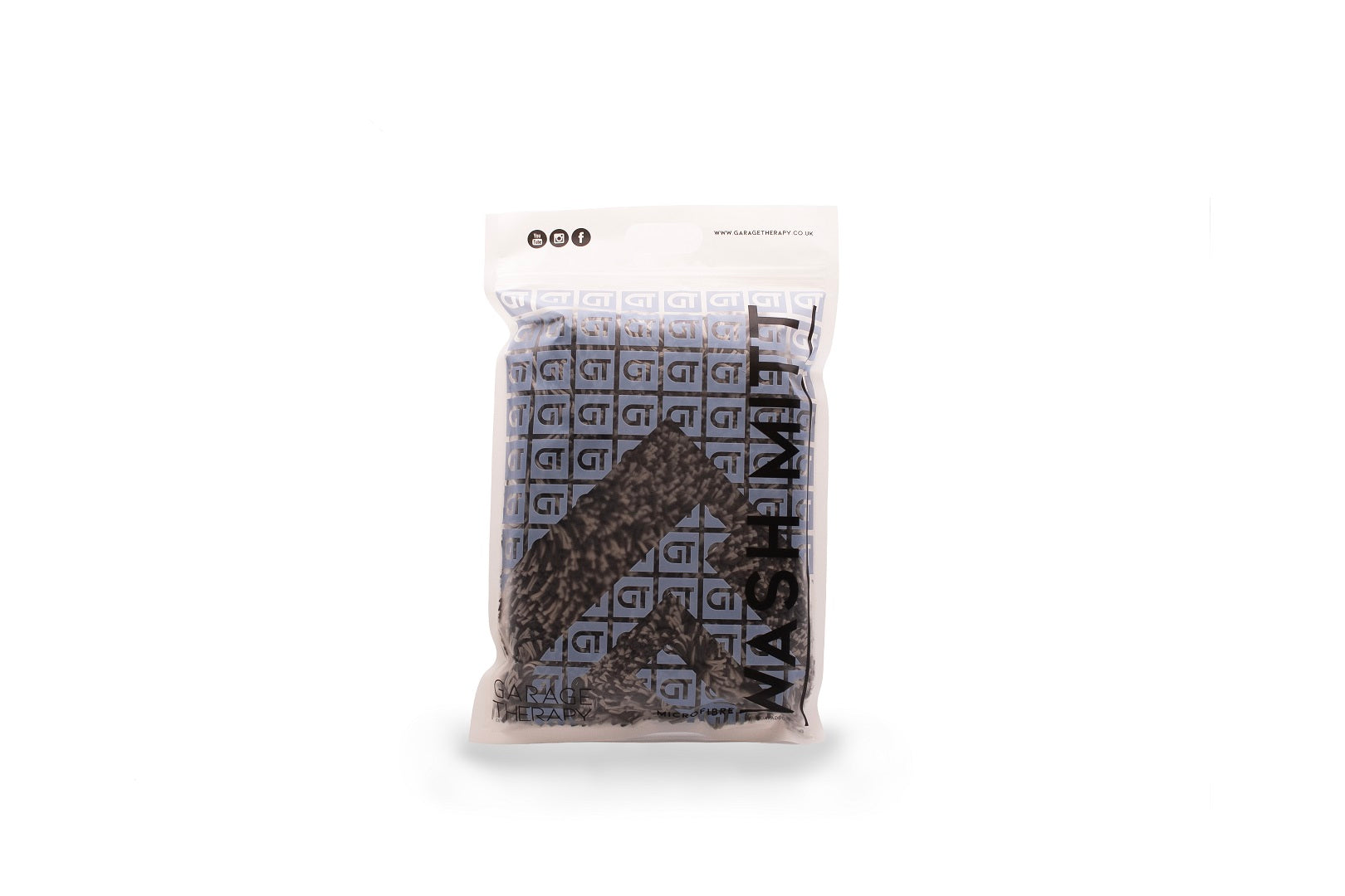 Garage Therapy Wash Mitt — microfibre yarn close-up
